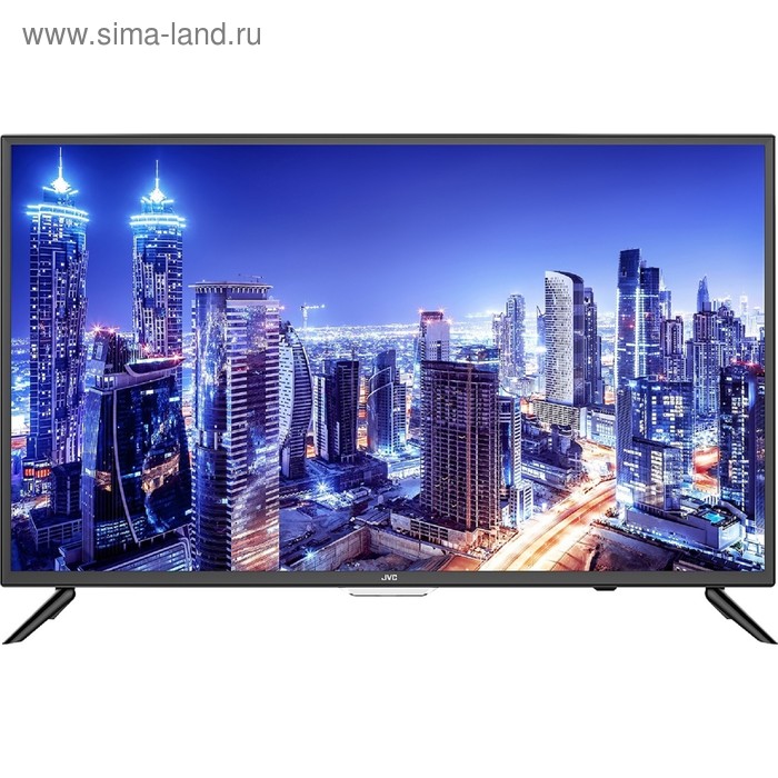 Телевизор JVC LT-24M485, 24", 1366x768, DVB-T2/C, 2xHDMI, 1xUSB, черный - Фото 1