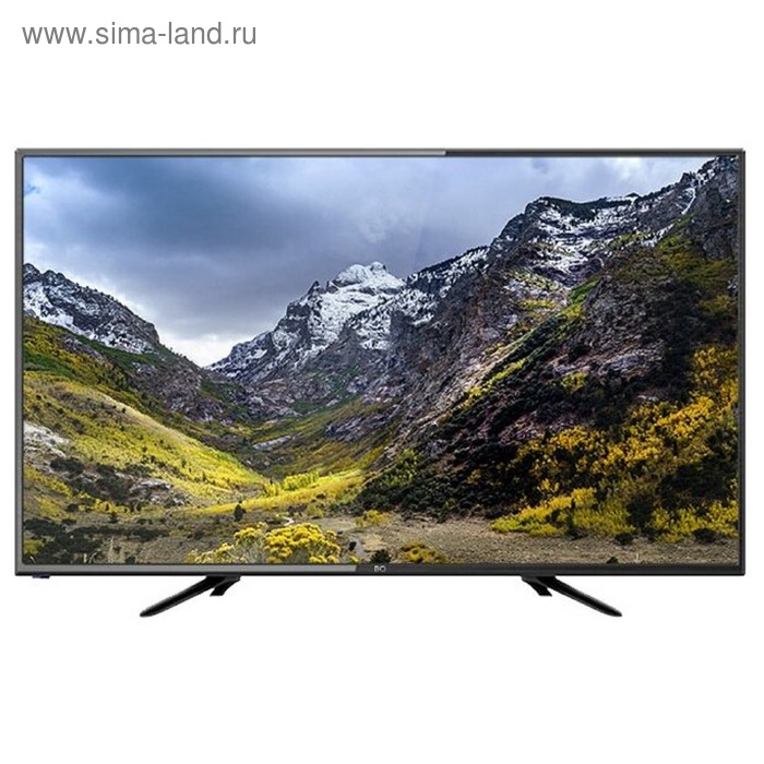 Телевизор BQ 3201B, 32", 1366x768, DVB-T2/S2, 2xHDMI, 1xUSB, черный - Фото 1