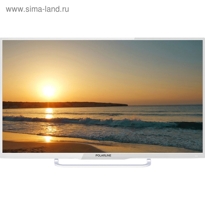 Телевизор Polarline 32PL53TC, 32", 1366x768, DVB-T2, 3xHDMI, 1xUSB, белый - Фото 1