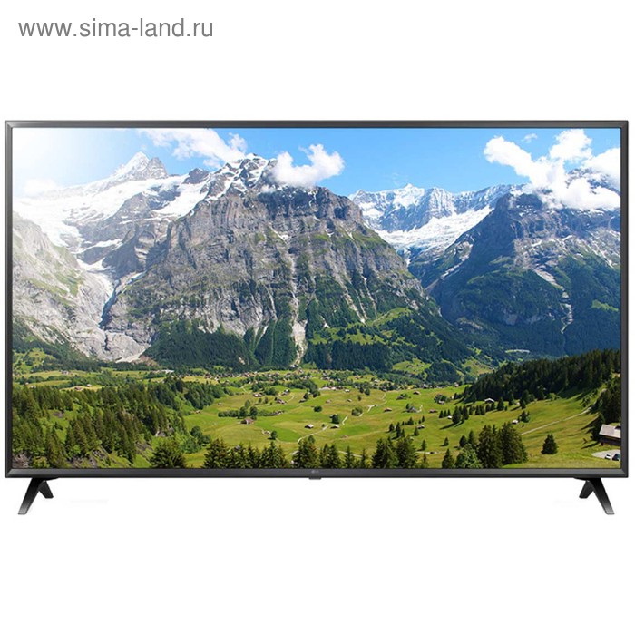 Телевизор LG 43UK6300, 43", 3840x2160, DVB-T2/C/S2, 3xHDMI, 2xUSB, SmartTV, чёрный - Фото 1