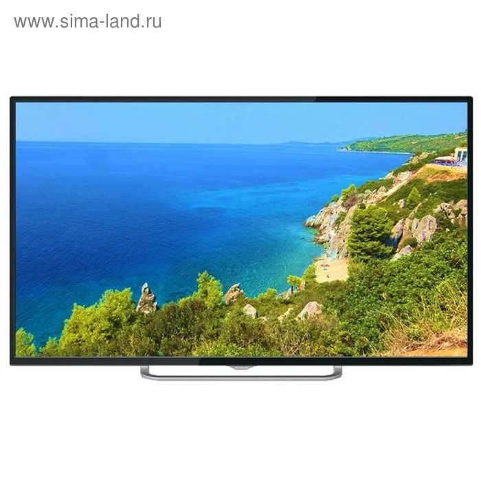 Телевизор Polarline 55PU11TC-SM, 55", 3840x2160, DVB-T2, 3xHDMI,2xUSB, SmartTV, чёрный - Фото 1