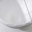 Кашпо уличное подвесное для цветов «Джулия», 8 л, белое - Фото 4