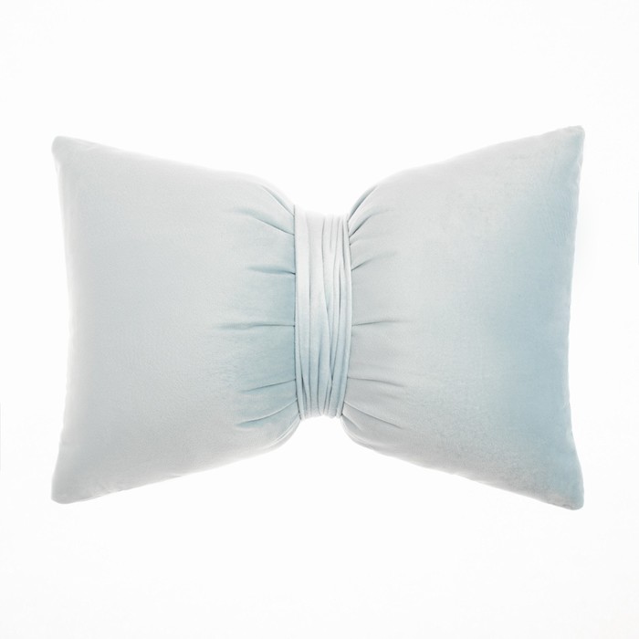Подушка декоративная Этель «Бантик», цв.голубой, 45*30 см, 100% п/э - фото 1908508843