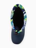 Сапоги зимние детские из ЭВА с комбинированным верхом синий, размер 28-29 - Фото 4