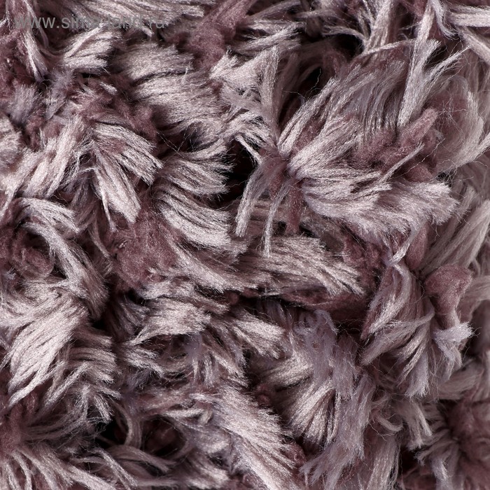 Пряжа "Puffy fur" 100% микрополиэстер 6м/100г  (6105 капучино) - Фото 1