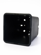 Горшок для рассады, 5 л, 18.5 × 18.5 × 20 см, чёрный, Greengo (3 шт) - фото 809331704