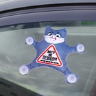 Автоигрушка «Зато не пешком», кот, на присосках 4483708 - фото 16252328