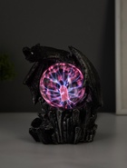 Плазменный шар 7421135G черный с серебряной патиной 15×15×17.5 см - Фото 3