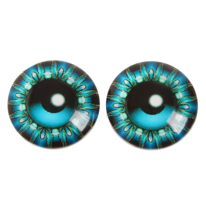 Глаза, набор 14 шт., размер 1 шт. — 1.4 см - Фото 1