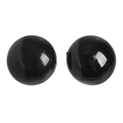 Глаза пришивные, набор 100 шт., размер 1 шт. — 1.2 см