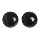 Глаза пришивные, набор 80 шт., размер 1 шт. — 1.5 см - Фото 2