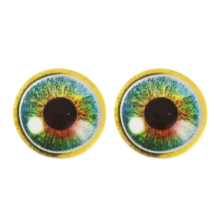 Глаза, набор 20 шт., размер 1 шт. — 1 см - Фото 1