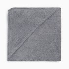 Полотенце-уголок махровый "Крошка Я" 85х85 см, цвет серый, 100% хлопок, 320 г/м2 - Фото 7