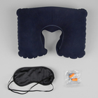 Набор путешественника: подушка для шеи, маска для сна, беруши, УЦЕНКА - Фото 2