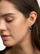 Серьги со стразами «Конфетти», каникулы круг, цвет МИКС в серебре - Фото 2