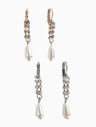 Серьги с жемчугом «Колосок», капля, цвет МИКС - Фото 1