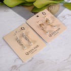 Серьги с жемчугом «Колосок» капля, цвет МИКС - Фото 11