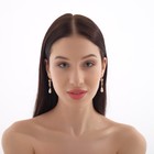 Серьги с жемчугом «Колосок» капля, цвет МИКС - Фото 9