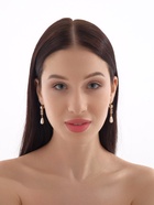 Серьги с жемчугом "Колосок" капля, цвет МИКС - фото 809405052