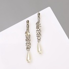 Серьги с жемчугом «Колосок» капля, цвет МИКС - Фото 4