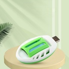 Фумигатор USB для пластин от комаров, бело-зеленый SAFEX - Фото 10