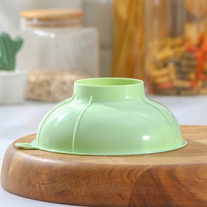 Воронка для банок с широкой горловиной, d=15 см (6.5 см), цвет МИКС - Фото 1