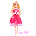 Кукла-модель «Даша» в платье, МИКС - фото 6253616