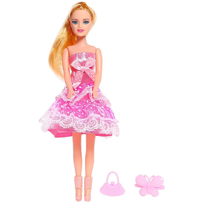 Кукла-модель «Даша» в платье, МИКС - фото 1907050945