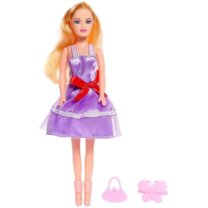 Кукла-модель «Даша» в платье, МИКС - фото 1907050946
