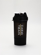 Шейкер спортивный «Будь смелым», чёрный, с чашей под протеин, 500 мл - Фото 3