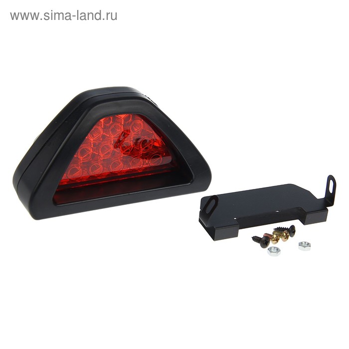 УЦЕНКА Противотуманный фонарь, стоп-сигнал, SS006, 12 led, 12 В, красный - Фото 1