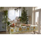 Скатерть «Этель. Солнечные цветы», 220×147 см, 100% хлопок, саржа 190 г/м² - Фото 12