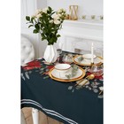 Скатерть «Этель» Flowers, 180×147 см, 100% хлопок, саржа 190 г/м² - Фото 2