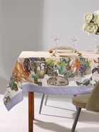 Скатерть «Этель. Уютные коты», 180×147 см, 100% хлопок, саржа 190 г/м² - Фото 1