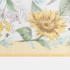Тюль с подхватом и ламбрекеном "Солнечные цветы" 250х200см, 100% п/э, вуаль - Фото 6