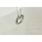 Шторка для ванной, 180 х 200 см, рисунок жаккард звезды - Фото 4