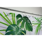 Шторка для ванной Dasch, 180×200 см, рисунок джунгли - Фото 6