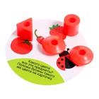 Шнуровка с карточками 60 шт., 16 развивающих заданий, по методике Монтессори - Фото 6