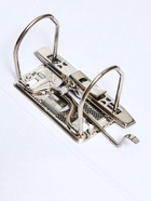 Папка-регистратор А4, 75 мм, ПВХ, тиснение «лен», металлическая окантовка, карман на корешок, собранная, голубая, в оттенке МИКС - Фото 9