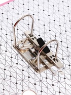 Папка-регистратор А4, 75 мм, ПВХ, тиснение «лен», металлическая окантовка, карман на корешок, собранная, собранная, темно-розовая - Фото 6