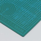 Резиновый мат для творчества формат А2 45х60 см толщина 3 мм МИКС - фото 20998792