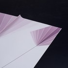 Пленка для цветов и букетов, сирень «Линии» 57×57 см - Фото 2