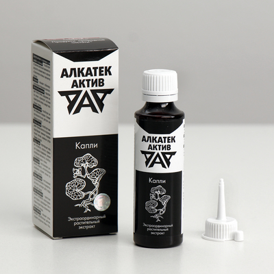 Капли натуральные «АлкАтекАктив» от алкогольной зависимости, 50 мл