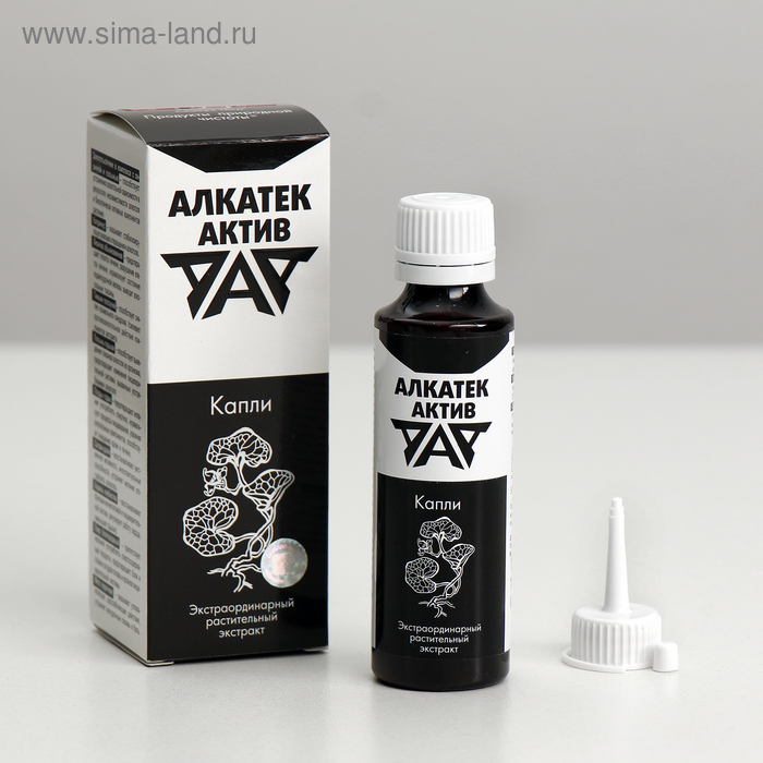 Капли натуральные «АлкАтекАктив» от алкогольной зависимости, 50 мл - Фото 1