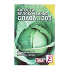 Семена Капуста белокочанная "Слава 1305", 0,5 г - Фото 3