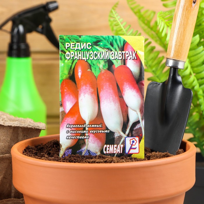 Семена Редис "Французский завтрак", 3 г - Фото 1