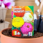 Семена цветов Цинния «Лилипут» смесь, 0.3 г, «Сембат» - Фото 7