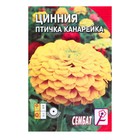 Семена цветов Циния "Птичка Канарейка", 0,2 г - Фото 1