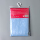 Штора для ванны Доляна «Полоска», 180×180 см, полиэстер, голубая - Фото 6