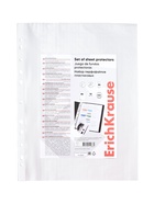 Файл - вкладыш ErichKrause Fizzy Clear, А4, 30 мкм, прозрачный, вертикальный, 10 штук - Фото 3